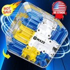 3d Rotating Maze Puzzle Cube Sliding Ball Brain Teaser Toy For Kids   Adults