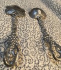 Intage Arthur Court Aluminum Salad Serving Set  Grapevine   Leaf Pattern