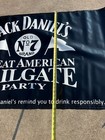 Jack Daniels Great American Tailgate Party Banner One Sided 55   x36    Open Box