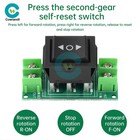 Dc 0-120v Dc Motor Controller Forward stop reverse Switch Module 5a 10a 20a