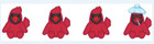 Unused Code Tag Only Lil kinz Cardinal Hs503 No Plush Ganz Webkinz Bird Lilkinz