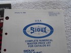 Sioux Industrial Air   Electric Tools Catalog   Price List 1981