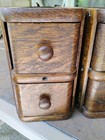 Singer Treadle Sewing Machine Wood Drawers With Frames - Plain Style
