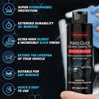 2pcs Nano-quick Ceramic Coating Pro  Revolutionary Nano Spray For Car Detailing 