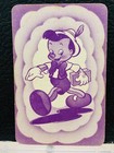 1940s Pinocchio Game Card Castell Pepys Disney Rare Card Disneyana