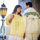 Disneyland Zip Hoodie For Adults     Yellow - Size Medium - New With Tag 