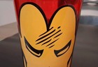 Marvel Comics Iron Man 2010 16 Oz Drinking Glass Tumbler Collectible