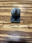 Vintage Inuit Stone Carved Bird Soapstone Bird Signed 1977   Josef Josefson