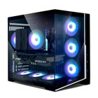 D40 Atx Mid-tower Desktop Computer Rgb Gaming Pc Case