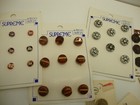 Large Lot Of Vintage Buttons On Cards La Bouton Le Chic Jhb Oro Supreme