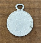 Rexall Druggist Good Luck Token Lucky 7  4 Leaf Clover  Aluminum 