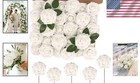 60pcs Real Touch Artificial Roses - Wedding Floral