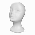 Mannequin Head For Wigs Foam Female Model Head Glasses Hat Hairpieces Display Ho