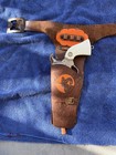 Christmas Vintage Daisy Cap Gun Holster Unusual Rig W Spitfire Toy Pistols Nice
