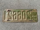 Rare 1918 Michigan License Plate All Original Hard To Find Nice Paint  Ford Etc 
