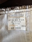 Jc Penney Vtg Plain Pockets Pants Brown Western Flare Slacks Ranch Cowboy Rodeo