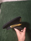 Vintage Amtrak Conductor Uniform Hat Cap - Howard Uniform Co  Size 7