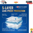 Honey Care All-absorb A26 Male Dog Wrap  50 Count  Small