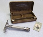 Gillette Serial  g211948 1918 Us Army Wwi Military Khaki De Safety Razor Set