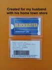 Customize An Original Blockbuster Membership Card  Name  Store Location  Date   