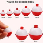 Snap On Fishing Bobbers  Hard Abs Round Fishing Floats Bobbers Push Button Bu   