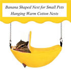 Banana Shape Hamster Bed House Hammock Small Animal Warm Bed House Cage Nest