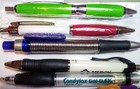 Lot 15 Metal  Plastic Pharmaceutical Drug Rep Pens Medical  Mint Cond  new Ink