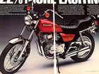 1981 Kawasaki 305csr Motorcycle Print Ad 