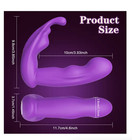 Wearable Personal Massager Female Therapy Stimulator Vibrating Waterproof Wand