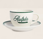 Ralph   s Coffee Cup   Saucer Set Of 4  Latte  Cappuccino Cafe Ralph Lauren