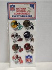 Vintage Nfl Football Puffy Stickers Sold As A Lot