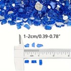 High Gloss Fire Glass  Suitable For Fire Pit Fireplace Landscaping  0 39-0 78 In