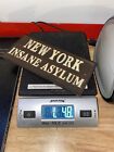 Insane Asylum Sign Plaque Cast Iron Metal Rustic Nypd New York Prison Nyc Gift