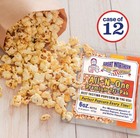 Case Of 12 Popcorn Packs - All-in-one Kit With 6-ounces Of Pre-measured Kernels 