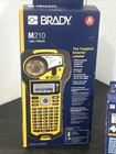 New In Box Brady M210 Portable Handheld Label Maker Printer   2-packs Labels