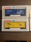 Lionel Lot Of 4ho Scale Trains 3x 5-8704 Railbox   1x 5-8701 Conrailboxcars Nib