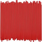 1000 Pack Red Plastic Stirrers Straws For Cocktail And Coffee Sip Sticks 5 In