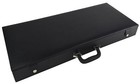 Flat Storage Box For Up To 4 1 2  Staunton Chess Men Set Black Faux Leather