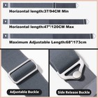 2-in-1 Luggage Straps Add A Bag Bungees Travel Belt For Luggage Strap For Bac   