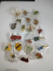 Vintage Lot Of 100 Novelty Enamel Lapel Hat Tie Pins Alcohol Bands Animal Retro 