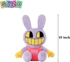 Sajisp The Amazing Digital Circus Plush 10  Jax 10 - 16 Inches  Purple