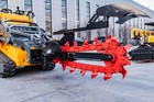 Mini Skid Steer Trencher 48  Steel Digging Tool     Reliable For Farm   Garden Use
