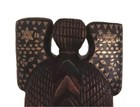 Unique Hand Carved Wooden African Tribal Mask Large Art Wall Hanging
