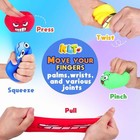 Stress Balls Fidget Toys For Kids  4 Pack Squeeze Stress Cube For Anxiety Relief