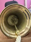 Large Nautical Ship s Boat Bell 9  Solid Brass Marine Maritime Wall Decor New