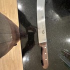 Victorinox 5 7300 36 14  Cimeter Knife With Wood Handle