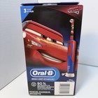 Oral-b Kids Lightning Mcqueen Electric Toothbrush 2021 Disney Magic Timer