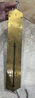 Vintage antique Chatillon Brass Spring Balance Hanging 30lb 15 Kilo Scale Binb