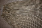 Civil War Victorian Dickens Full Skirt Handmade Costume Brown Homespun 32 Waist