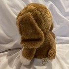Vintage Applause Sad Sam Plush Brown White Dog Stuffed Animal 9     8845 Vtg Toys